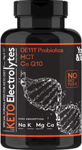 Keto Electrolyte Capsules with MCT Magnesium Potassium &amp Zinc ? Probiotics CoQ10 &amp Vitamin D3 for Hydration Energy Fasting Support Low Carb &amp Carnivore Diets ? 120 Unflavored Pills