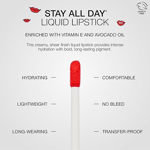 stila Stay All Day Sheer &amp Shimmer Liquid Lip