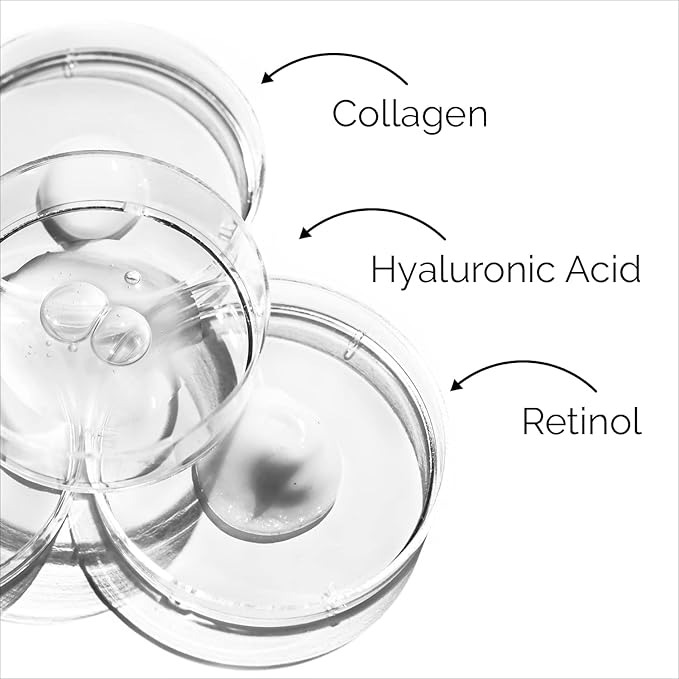 ACTIVSCIENCE Neck Firming Cream - Natural Anti-Aging Facial Moisturizer with Retinol Collagen &amp Hyaluronic Acid - Day &amp Night Anti-Wrinkle Cream - Firming Hydrating Face Cream