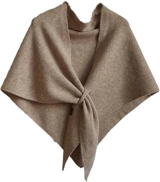 Winter Shawl Wraps Women Knitted Shawls and Wraps Cardigan Cape Wool Pashmina Shoulder Top Sweater Shawl Scarf 2025
