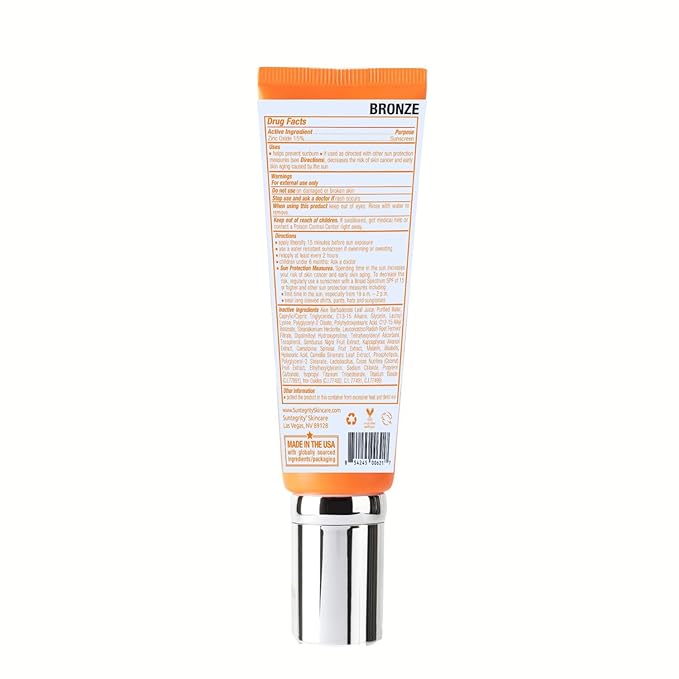 Suntegrity Impeccable Skin - Tinted Sunscreen Broad Spectrum SPF 30 (Bronze) - 2 oz