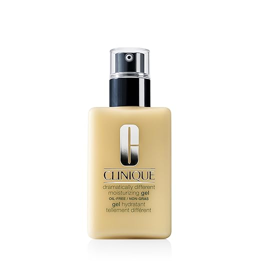Clinique 3-Step Dramatically Different Moisturizing Oil Free Gel | Face Moisturizer For Combination Oily to Oily Skin Types