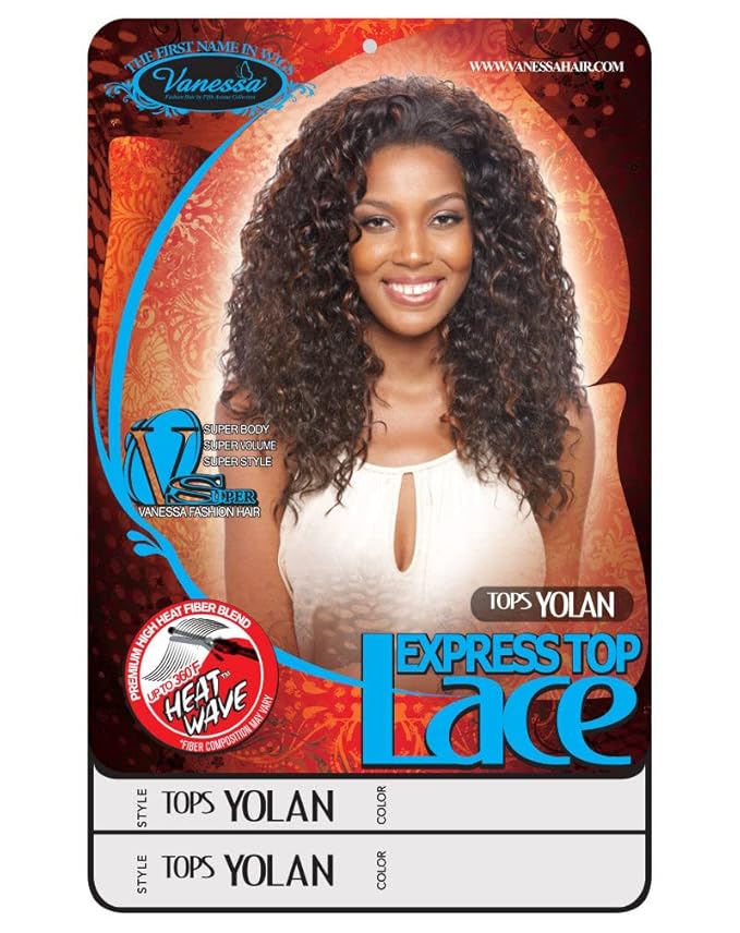 Vanessa Synthetic Hair Top Lace Wig - TOPS YOLAN (TIRAMISU)
