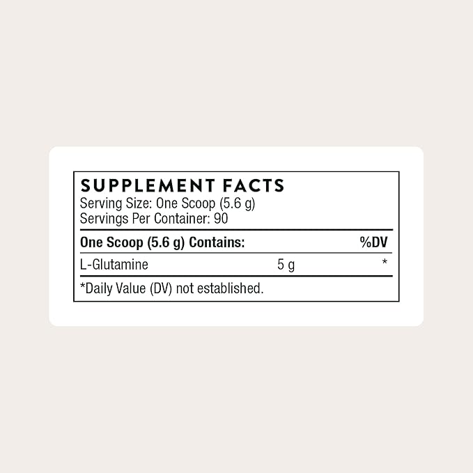 THORNE - L-Glutamine Powder - Glutamine Powder for GI Health and Immune Function* - 17.8 Oz