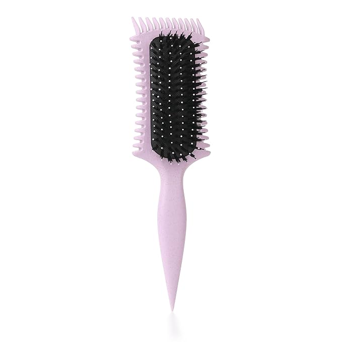 Candy Brush Curl Defining Hair Brush for Effortlessly Detangling Shaping and Styling Curls Upgrade Curl Brushes with Hair Coloring &amp Dyeing Design for All Hair Types for Women and Girl Idea Gift