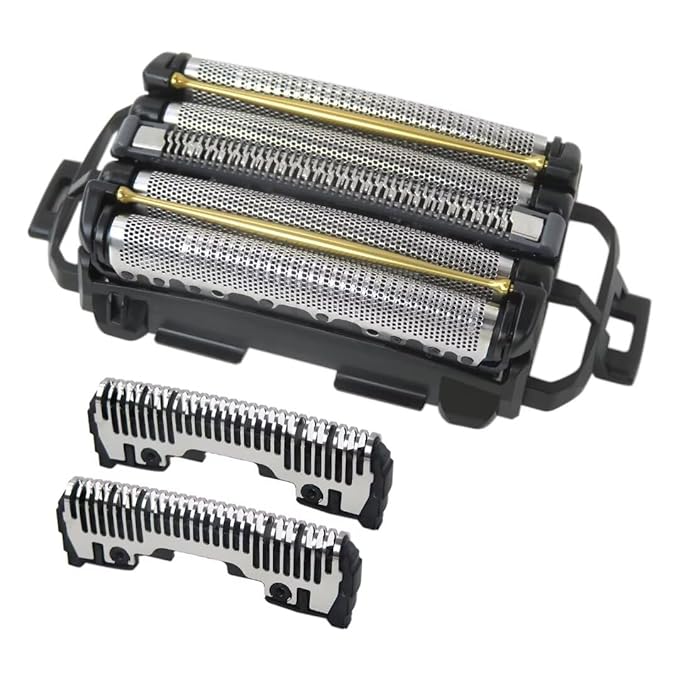 Latest Ver. ES9040 Replacement Spare Blade (Inner + Outer Set) Face Men's Shaver for P-anasonic ES-CLV7G ES-CLV5U ES-CLV5G