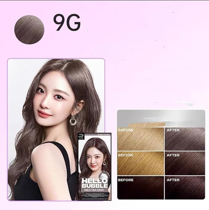 Hello Bubble Hair Color Color Dyeing Kit (9G)