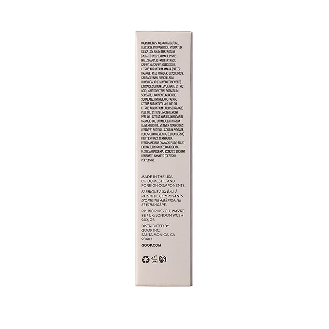 goop Beauty Exfoliating Jelly Cleanser | Face Wash to Clean &amp Smooth Skin | Squalane Kakadu Plum &amp Vitamin C | Moisturizes &amp Soothes Skin | Paraben &amp Silicone Free | 4 fl oz