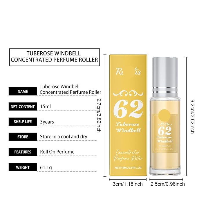 Enchanting Fragrance Roll-On Perfume - Fresh &amp Elegant Scent For Daily Use Perfect For Couples &amp Romantic Dates(2PCS)