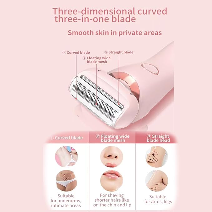 Proustore Razor Proustore Shaver 2025 Upgraded Proustore Glide Razor for Women 2 in 1 Electric Shaver Ipx7 Waterproof Wet &amp Dry