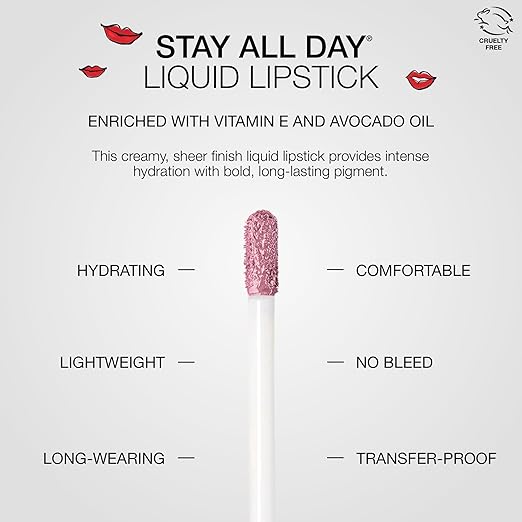 stila Stay All Day Sheer &amp Shimmer Liquid Lip
