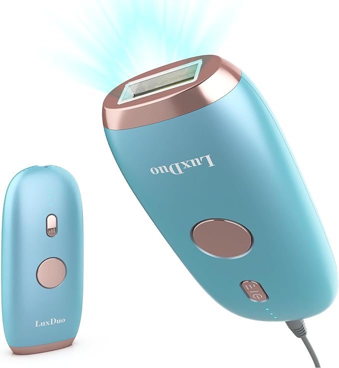 IPL Hair Removal Whole Body Hair Removal for Men and Women at Home Pain-Free &amp Long-Lasting for Body &amp Face Hair Removal Effective in 2 Weeks with Ultra-Fast 0.2S Light Emission(Blue)