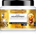 Gliss Oil Nutritive 4-in-1 Nourishing Bond Building Hair Mask 400 ml Intensive Nourishing Mask for Damaged Hair