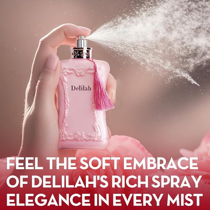 4 Piece Women Perfume Set RIO Sweet Crush Jasmine/Valentine Milano/La Vida Bella/Delilah Eau de Parfum Women's Fragrance Sets with Luxury Gift Box for Daily Use