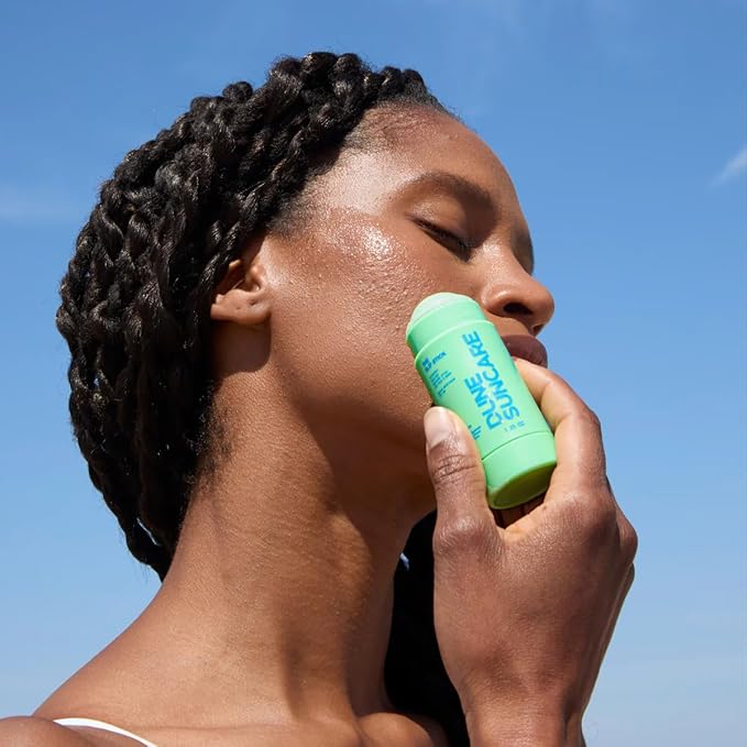 The Slip Stick SPF 50 Invisible Ultra Hydrating Cooling Sunscreen Stick ? Fragrance-Free Clean-Chemical Sunscreen for Face &amp Body ? Vegan Non-Greasy Non-Waxy &amp No White Cast