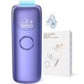 Laser Hair Removal with 5??Ice Cooling Painless IPL Laser Hair Removal Device 3 in 1 Ubroo at Home Hair Remover Machine for Women Men Electrolysis Permanent Epilator on Face Body Depilation (Purple)