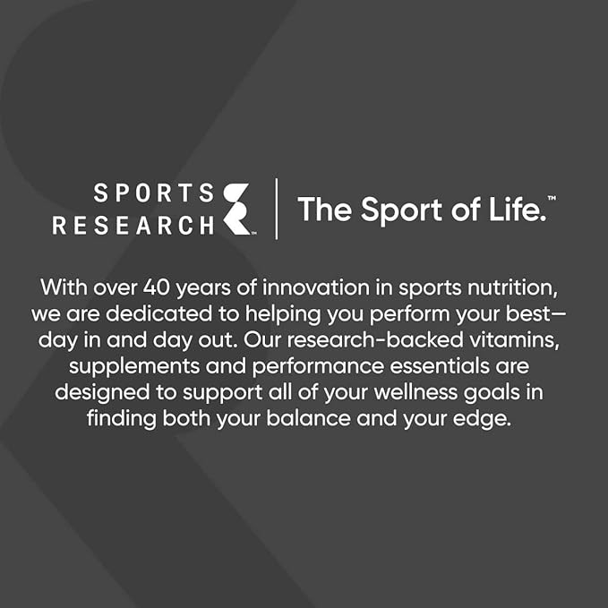 Sports Research Creatine Monohydrate - Gain Lean Muscle Improve Performance and Strength and Support Workout Recovery - 5 g Micronized Creatine - 35.27 oz