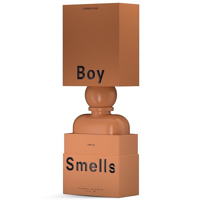 Boy Smells Cowboy Kush ? Eau de Parfum - Long Lasting Perfume with Patchouli Scent ? Spicy Aromatic Fragrance with Leather &amp Hazelnut Notes ? 50 ml