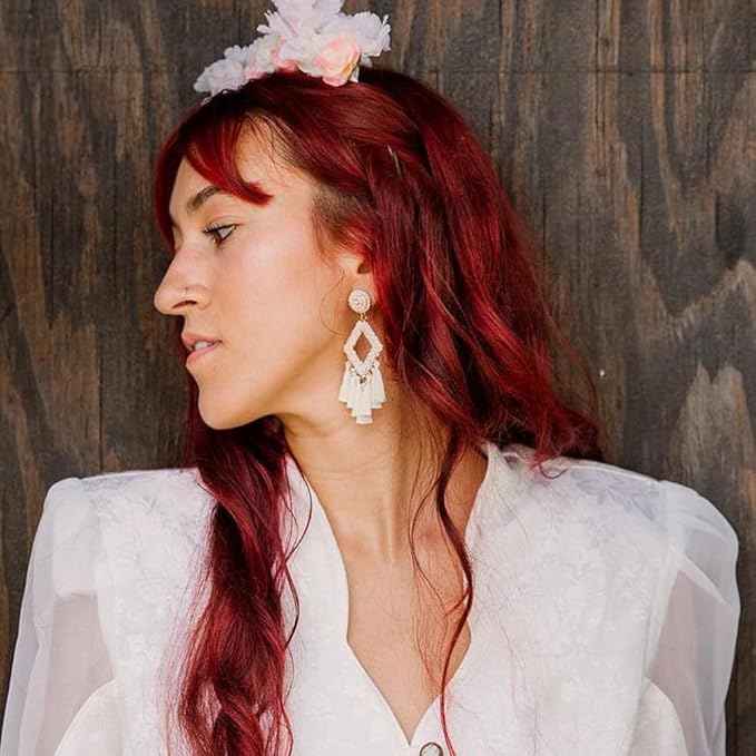 Overtone Semi Permanent Hair Color Conditioner Extreme Red is now Ruby Red 8 oz Nourishing Damage-Free Color Depositing Mask for All Hair Types with Shea Butter &amp Coconut Oil Cruelty-Free