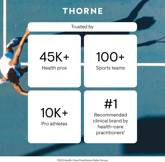 THORNE - L-Glutamine Powder - Glutamine Powder for GI Health and Immune Function* - 17.8 Oz