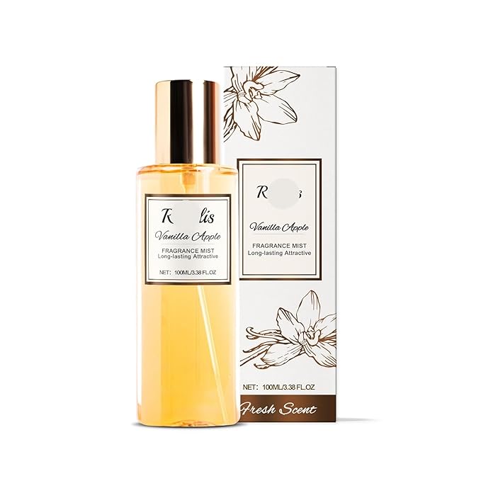 Vanilla Apple Romantic Body Fragrance Mist - Exquisite And Refreshing Scent Long - Lasting Light Perfume Body Spray(3PCS)