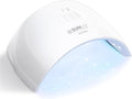SUNUV UV LED Nail Lamp Nail Dryer for Gel Polish UV Light for Gel Nails with Sensor 2 Timer SUN9C Blue Gift for Women Girl