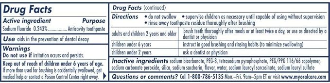 Pepsodent Complete Care Original Flavor Toothpaste 5.5 oz (156 g) (Bundle of 12)