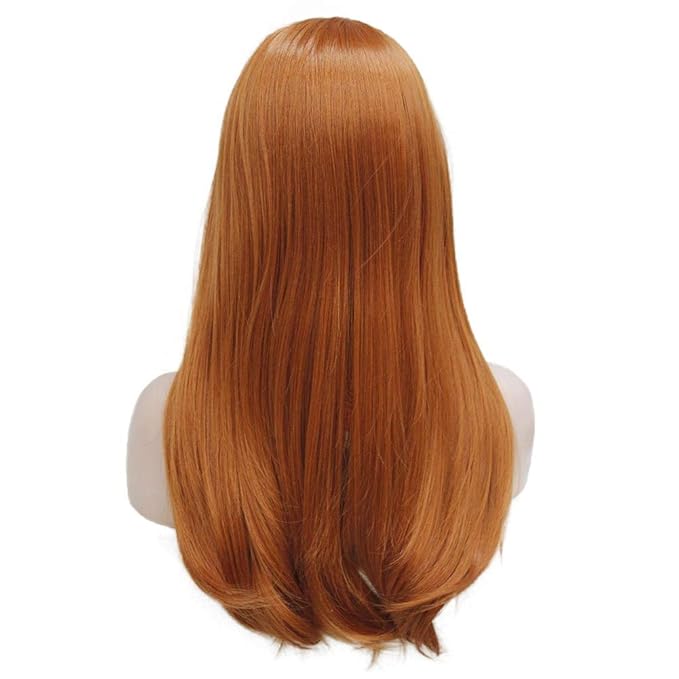 Aimole Long Straight 3/4 Women's Wigs Hair Piece Synthetic Hair with Black Headband (130A)