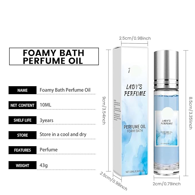 Roll-On Fresh Perfume - Soothing Natural Scent For All-Day Allure Long-Lasting Freshness: Experience A Captivating Natural(3PCS)