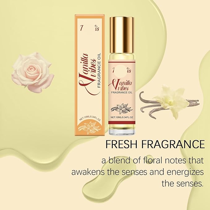 Vanilla Roll-On Perfume - Exquisite Niche Fragrance For All-Day Elegance(2PCS)