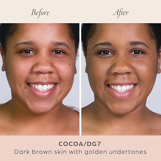 P?R MINERALS 4-in-1 Pressed Mineral Makeup Powder Foundation with SPF 15 - Concealer &amp Finishing Compact Pressed Powder for Face - Buildable Medium to Full Coverage Foundation Powder