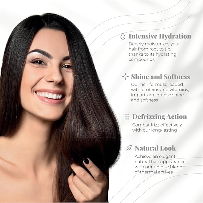 Expert Hair Sensation Straightening &amp Smoothing Kit :Texturizing Cream + Gold Repair Mask for Ultimate Hair Transformation- At Home Keratin Treatment for Straight Silky Moisturized Hair