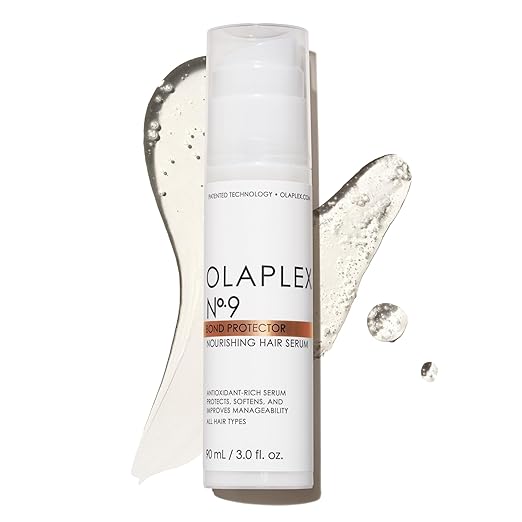 Olaplex No. 9 Bond Protector Nourishing Hair Serum Heat Protectant Softens &amp Weightlessly Nourishes Reduces Tangle &amp Static For All Hair Types 3.0 fl oz