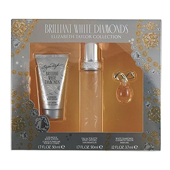 Elizabeth Taylor Brilliant White Diamonds Ladies Gift Set