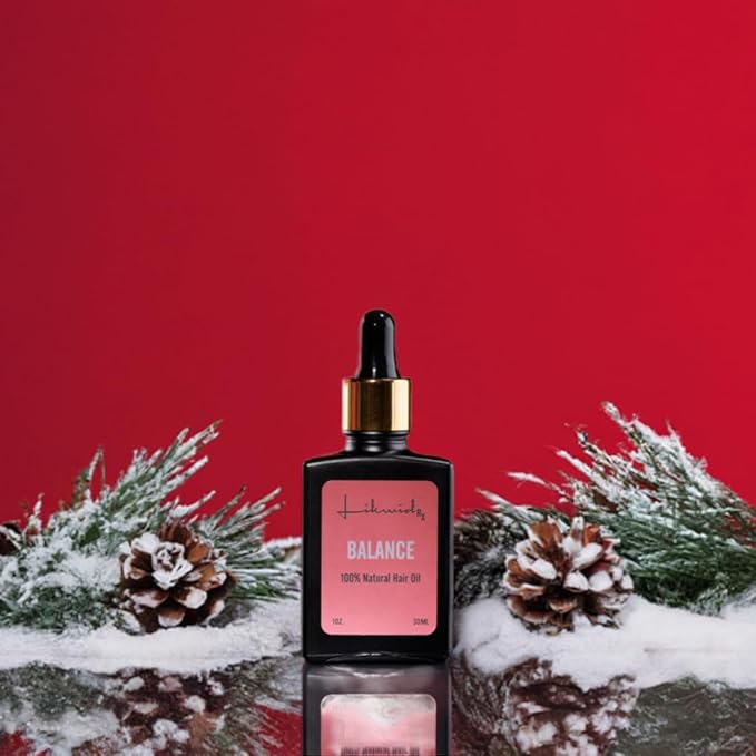 All That Glitters Natural Hair Oil (Balance/Peach)