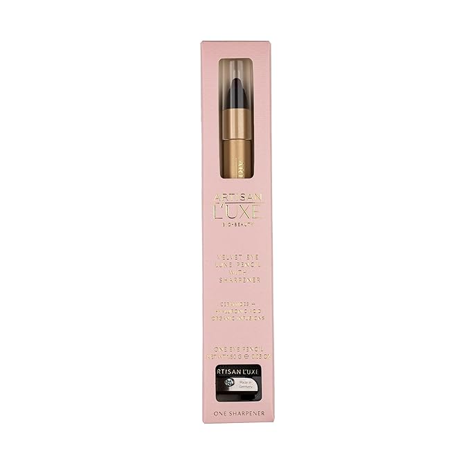 Artisan L'uxe Beauty Velvet Jumbo Eyeliner Pencil Smokey Eyes in 3 Minutes Water Proof Smudge Proof Long Lasting Age Defying Essential Oils (Shade: Shimmering Bronze)