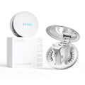 WOSADO Magnetic Eyelashes with Applicator Kit [V10 Ultra Black] 21.5mm Reusable Magnetic Lashes without Eyeliner Glue-free False Lashes Waterproof Lightweight Suit for Natural Makeup