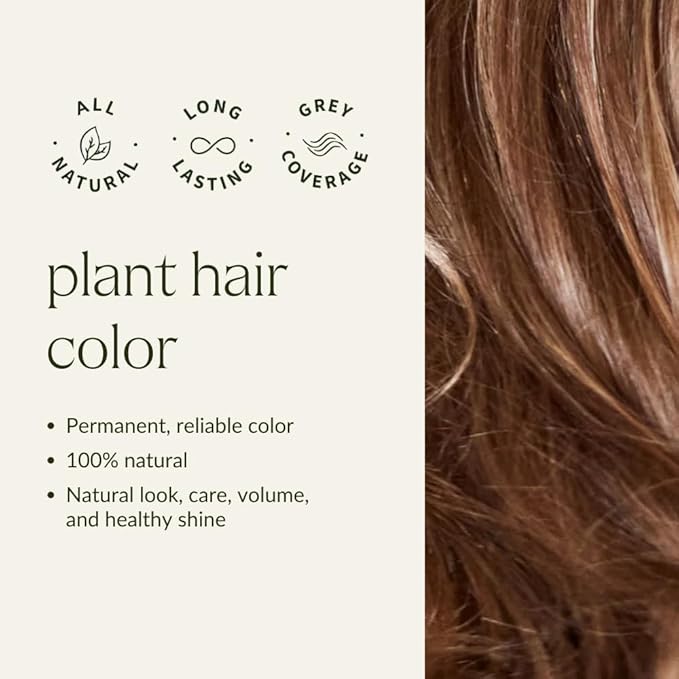 khadi DARK BLONDE Natural Hair Color - Hair Color for matte medium ash blonde to rich dark blonde - 100% plant-based &amp natural - 3.5 oz