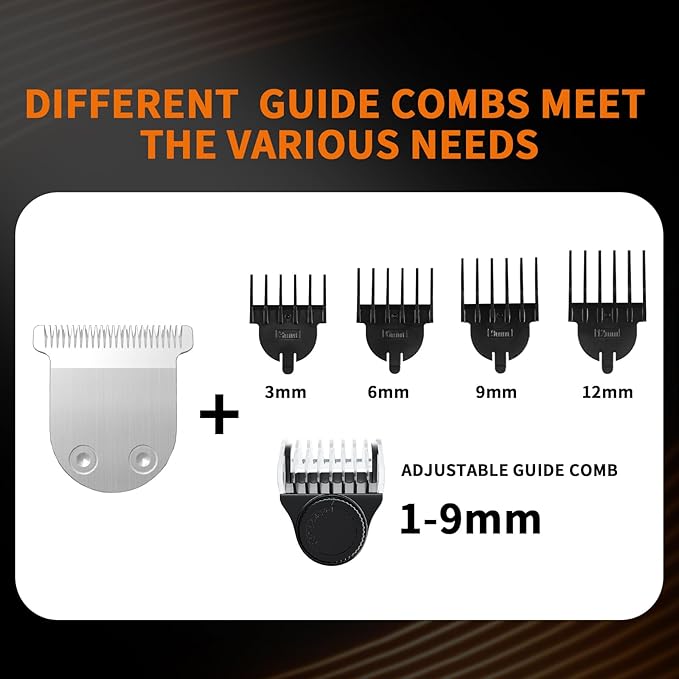 Head Shavers Bald Men&amp Manscape Body Hair Trimmer KitWaterproof Head Shaver for Bald Men with Body Hair Trimmer for Groin/Pubic/Balls USB-C Rechargeable with LED Display