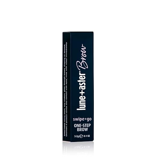 Lune+Aster One-Step Brow | Tinted Eyebrow Gel To Fill Tame And Shape Brows