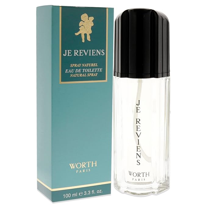 Worth Je Reviens For Women. Eau De Toilette Spray 3.3 Ounces