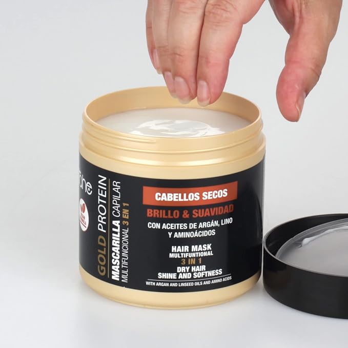 Tahe Gold Protein Hair Mask For Dry Hair 400ml