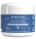 Kerotin Collagen Hair Mask - Hair Treatment Conditioner with Keratin Collagen and Vitamin E Repair Damaged Hair Prevent Breakage and Control Frizz. Made in the USA (16 fl oz 2 units)