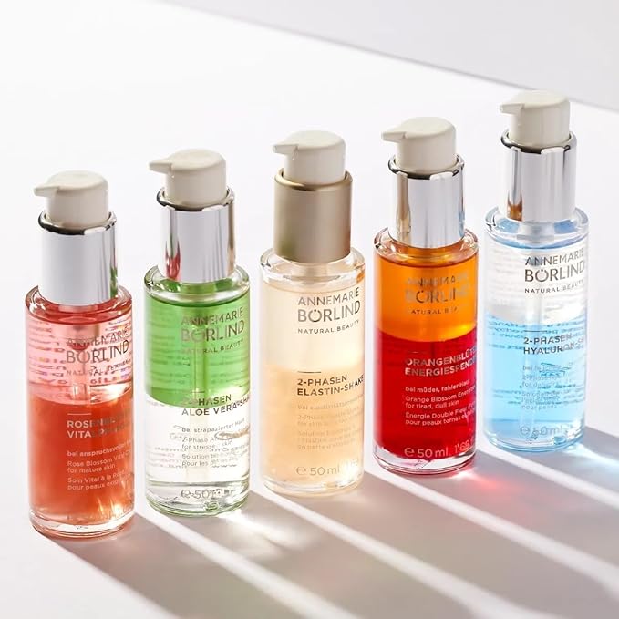 ANNEMARIE B?RLIND ? Rose Blossom Revitalizing Care ? Sustainably Sourced Anti-Aging Face Serum With Valuable Plant Oils for a Vitalized and Smooth Skin ? 1.69 Oz