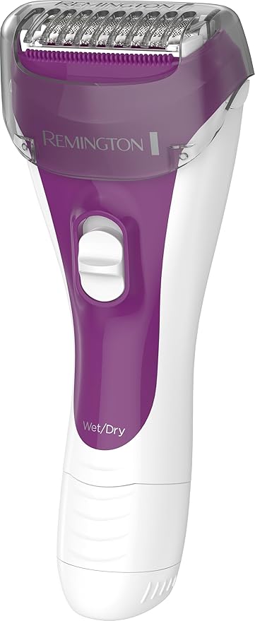 Remington Smooth &amp Silky Electric Shaver for Women 3-Blade Battery Operated Foil Shaver and Bikini Trimmer Shave Wet or Dry