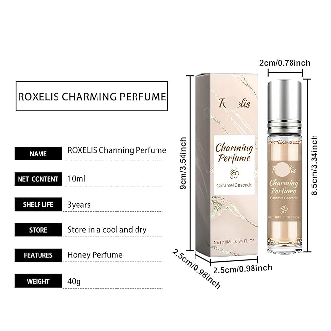 Caramel Honey Delicate Scent Perfume - Exquisite Fragrance For A Sensory Journey(2PCS)
