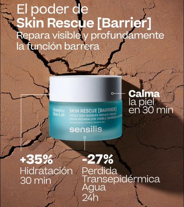 SENSILIS SKIN RESCUE CREMA REPARACION VISIBLE BARRERA CUTANEA 50 ML