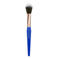 Bdellium Tools Professional Makeup Brush - Golden Triangle 965 Duo Fibre Blusher - With All Vegan and Soft Synthetic Fibers For Applying Pop of Color (Blue 1pc)