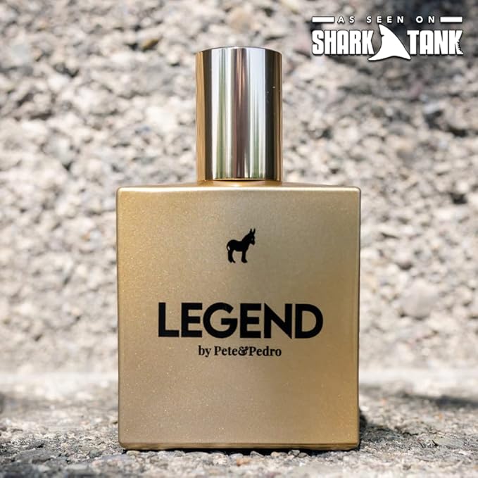 Pete &amp Pedro LEGEND - Eau De Parfum | Original Male Fragrance - Citrus Spice And Lasting Leather Notes Men's Cologne | As Seen on Shark Tank 1.7 oz