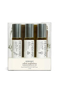 Herb &amp Root Unisex Mini Perfume Set: Aromatic Roll On Oils with Vanilla Jasmine and Citrus Notes - Travel Size for Men and Women Perfect as Hair Perfume or Mens Cologne (Gourmand)